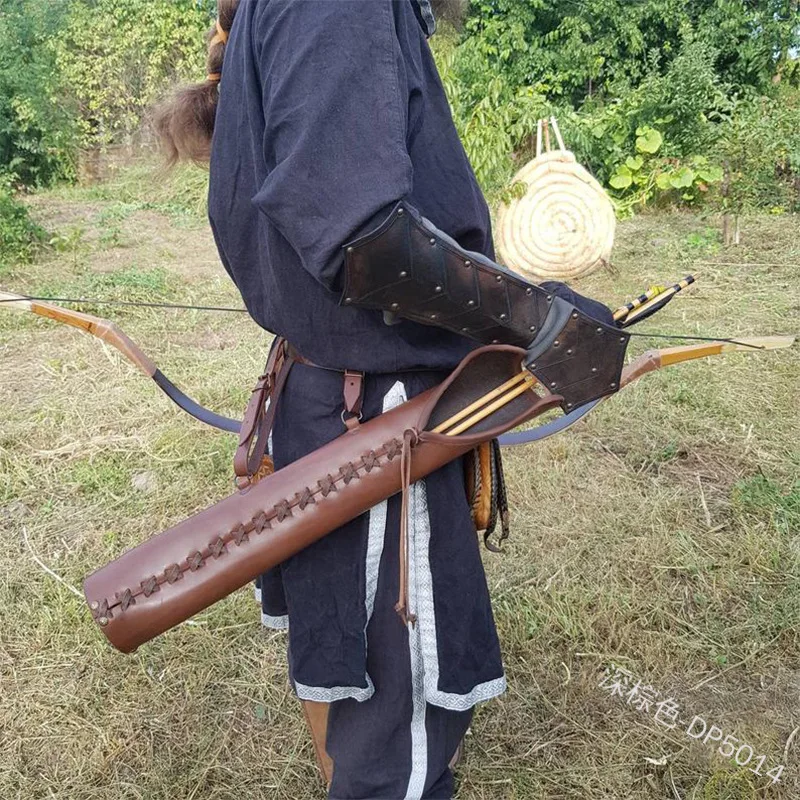 suit archers and re-enactment for longbow arrows MEDIEVAL STYLE ARROW BAG